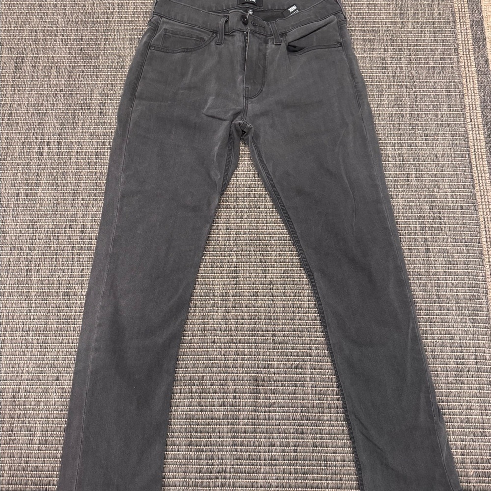 PAIGE Lennox Charcoal Denim Slim Fit Jeans
